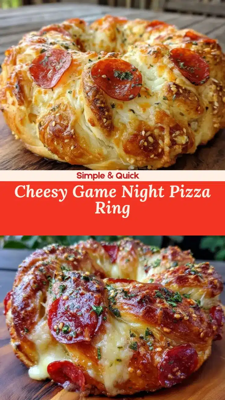 game night pizza ring recipe recipe