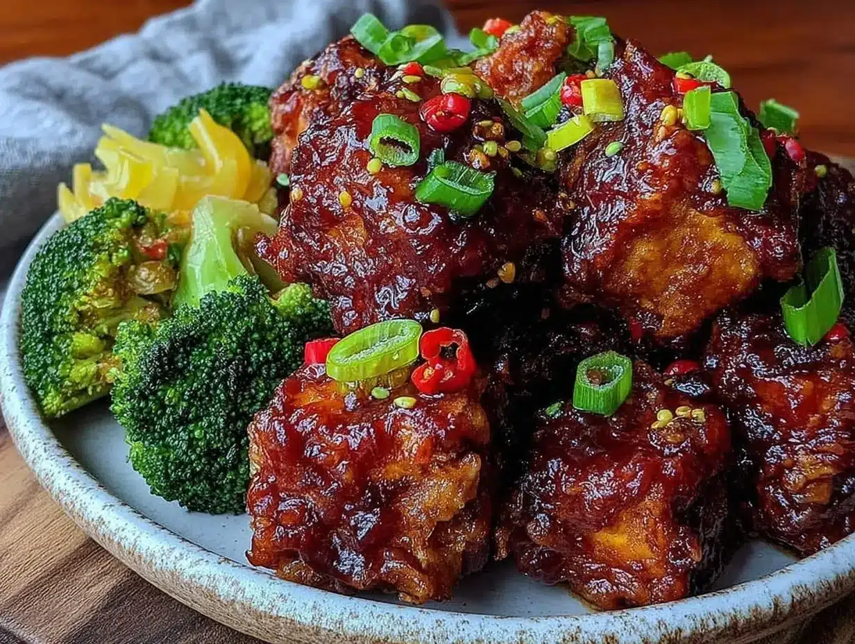 General Tso’s tofu recipe preparation steps