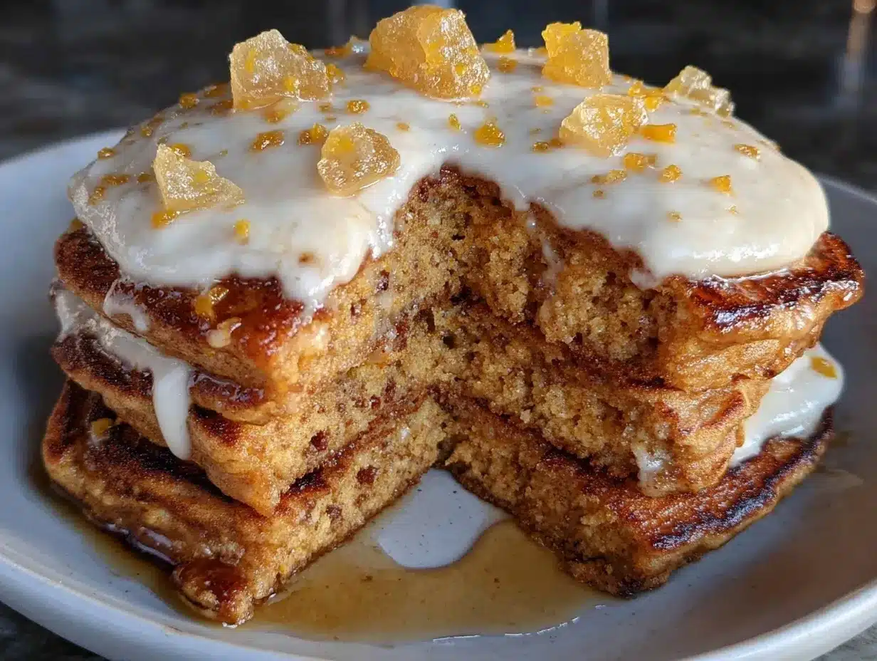 gingerbread pancakes preparation steps