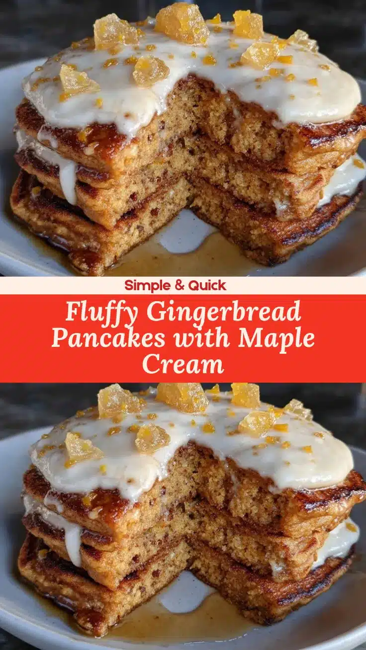 gingerbread pancakes recipe