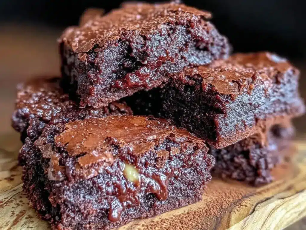 gluten dairy free brownies - featured image