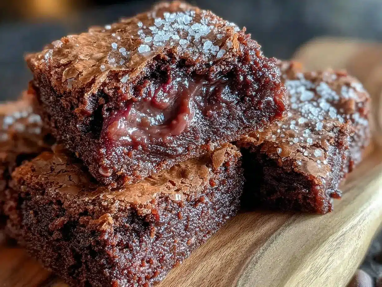 gluten dairy free brownies preparation steps