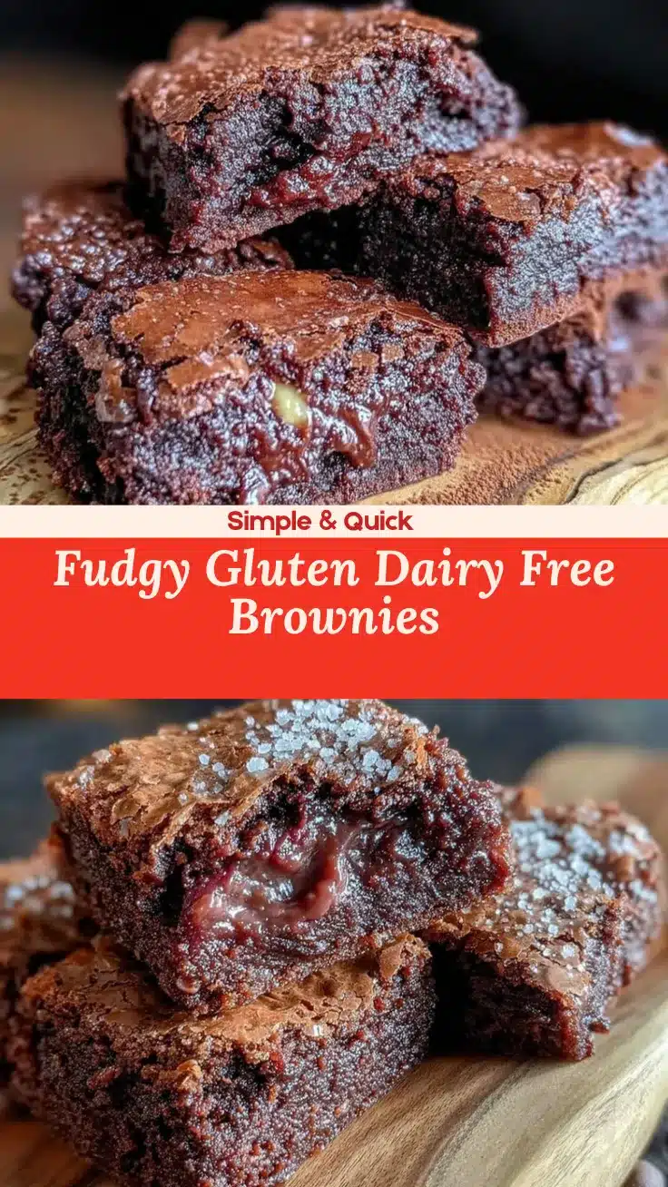 gluten dairy free brownies recipe