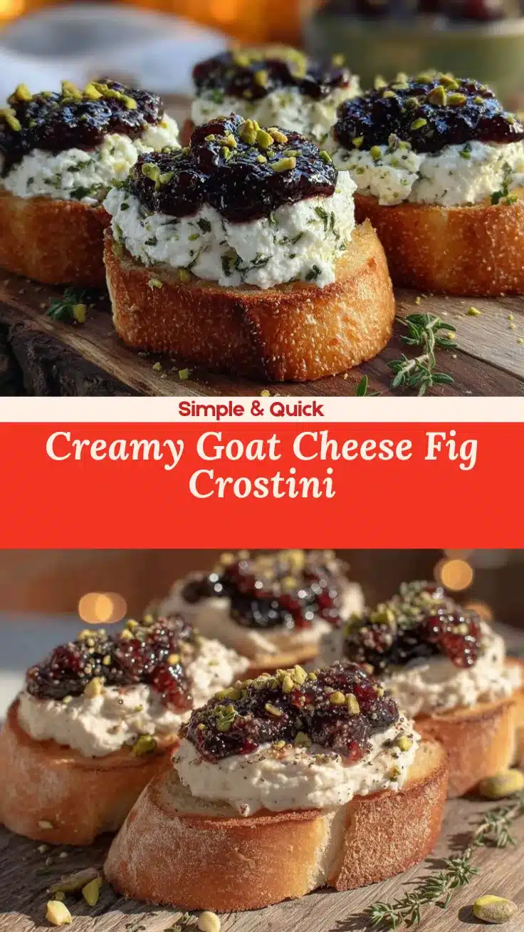 goat cheese crostini with fig jam recipe