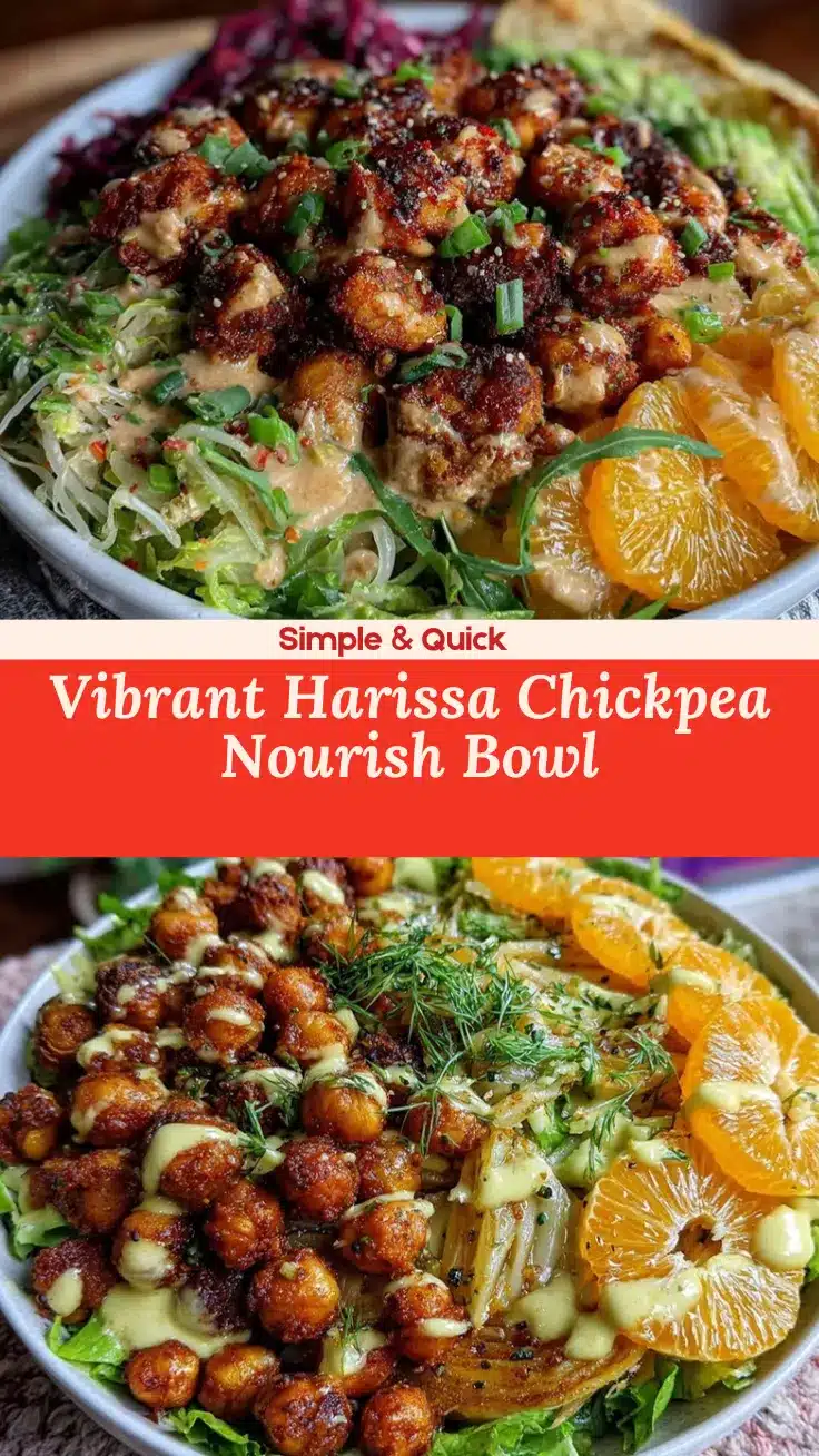 harissa chickpeas recipe