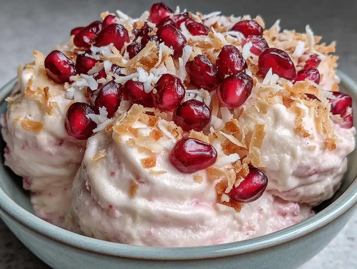 healthy Valentines nice cream bowl preparation steps