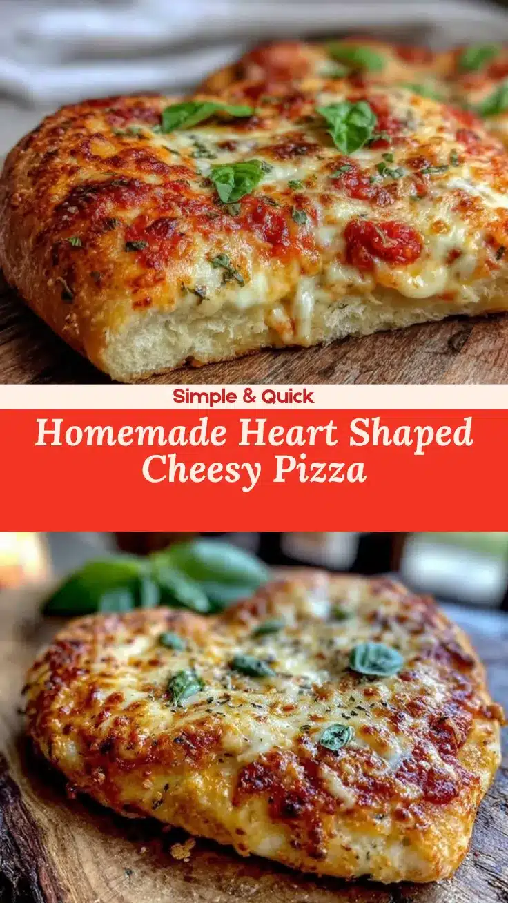 heart shaped pizza recipe recipe