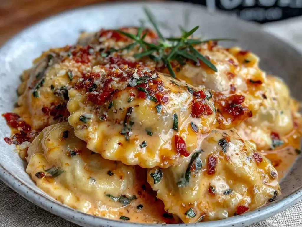 heart shaped ravioli recipe - featured image