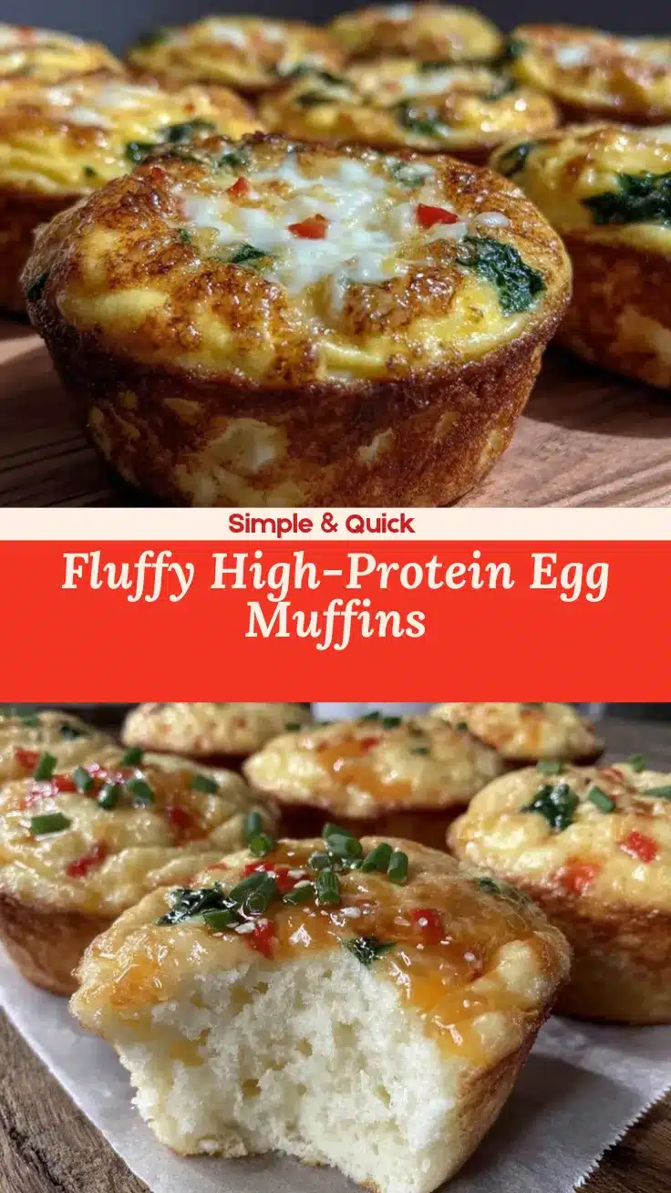 high-protein egg white muffins recipe
