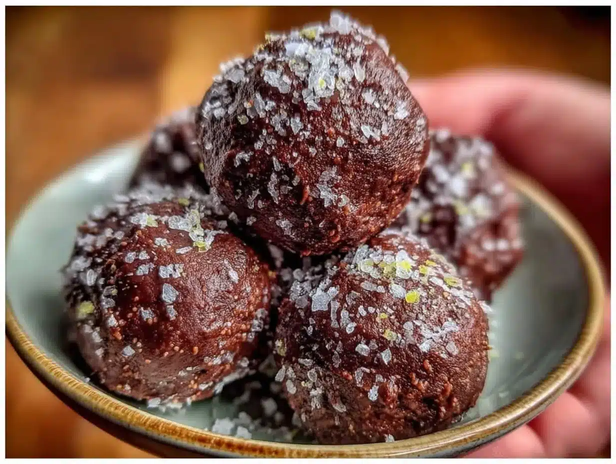 homemade chocolate truffles recipe preparation steps