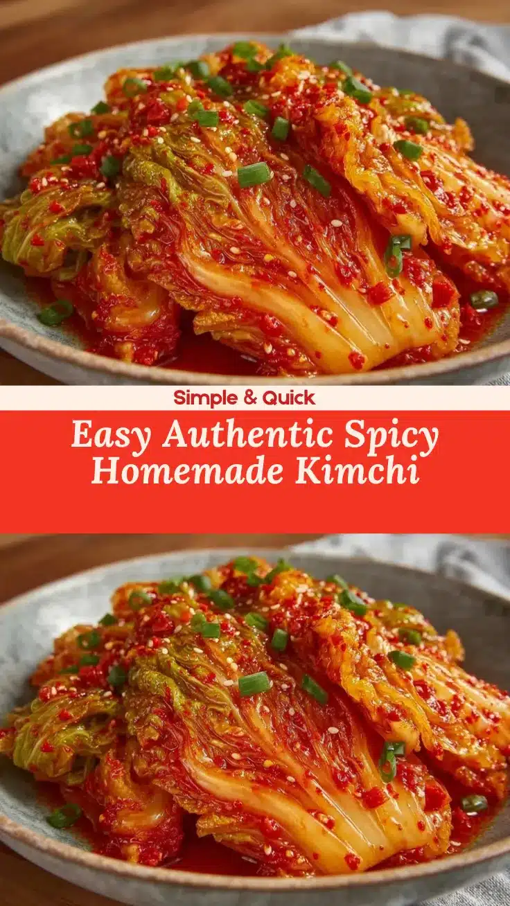 homemade kimchi recipe recipe