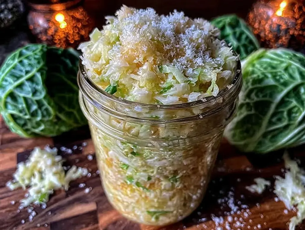 homemade sauerkraut recipe - featured image