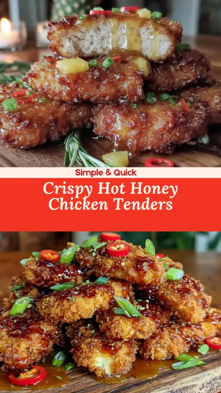 hot honey chicken tenders recipe