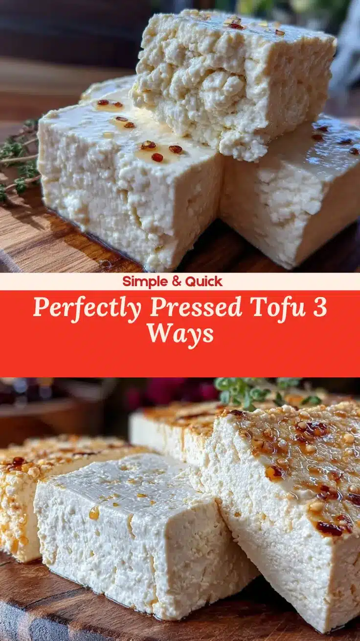 how to press tofu recipe