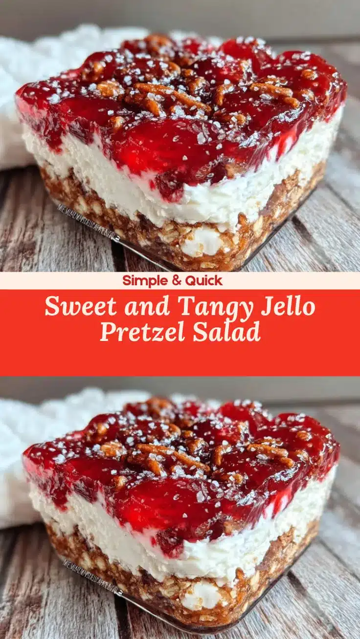 Jello pretzel salad recipe