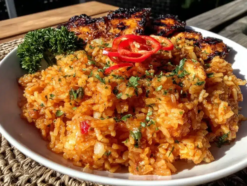 Jollof rice recipe - featured image
