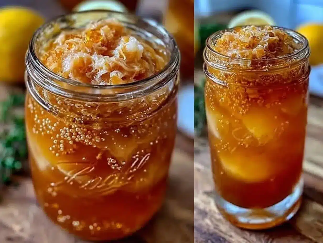 kombucha first ferment recipe preparation steps