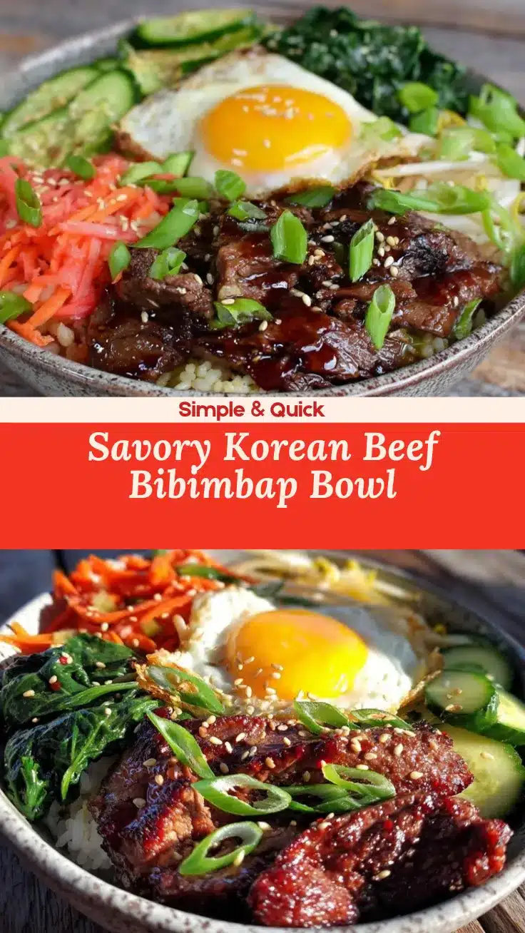 Korean beef bibimbap bowl recipe recipe