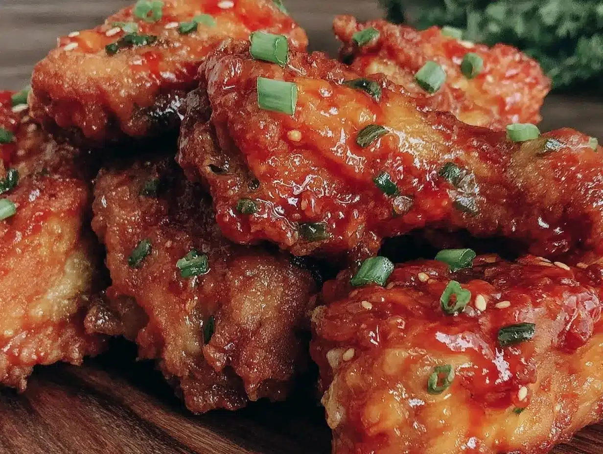 Korean fried chicken recipe preparation steps