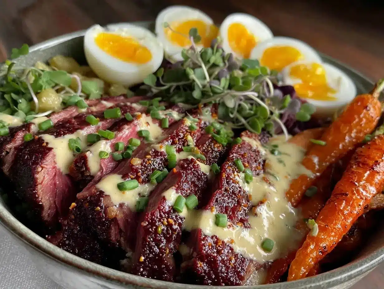 leftover prime rib bowl preparation steps