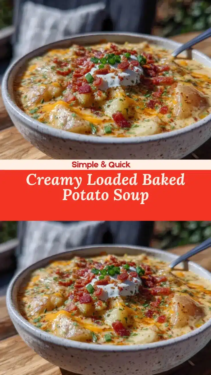 loaded baked potato soup recipe recipe