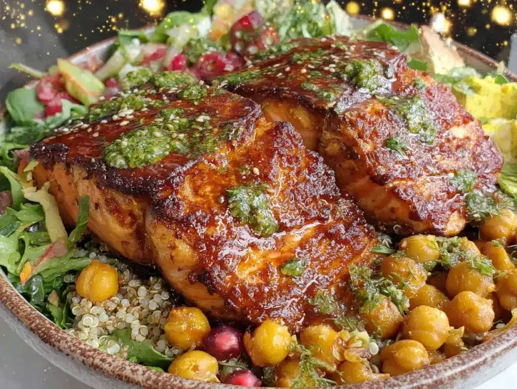 miso-glazed salmon bowl - featured image