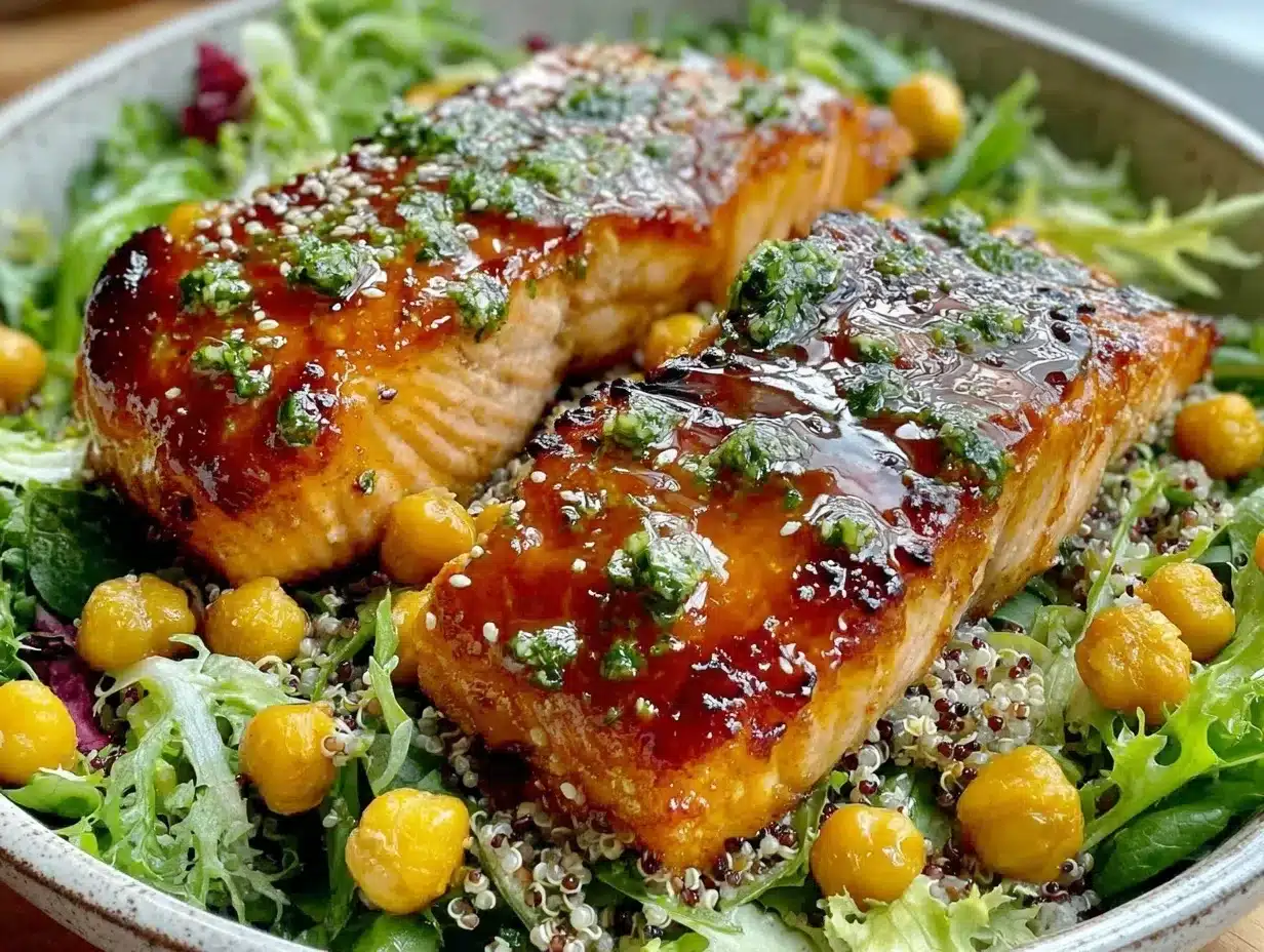 miso-glazed salmon bowl preparation steps