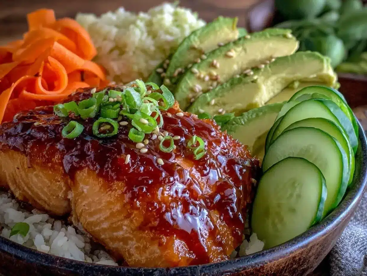miso-glazed salmon nourish bowl preparation steps