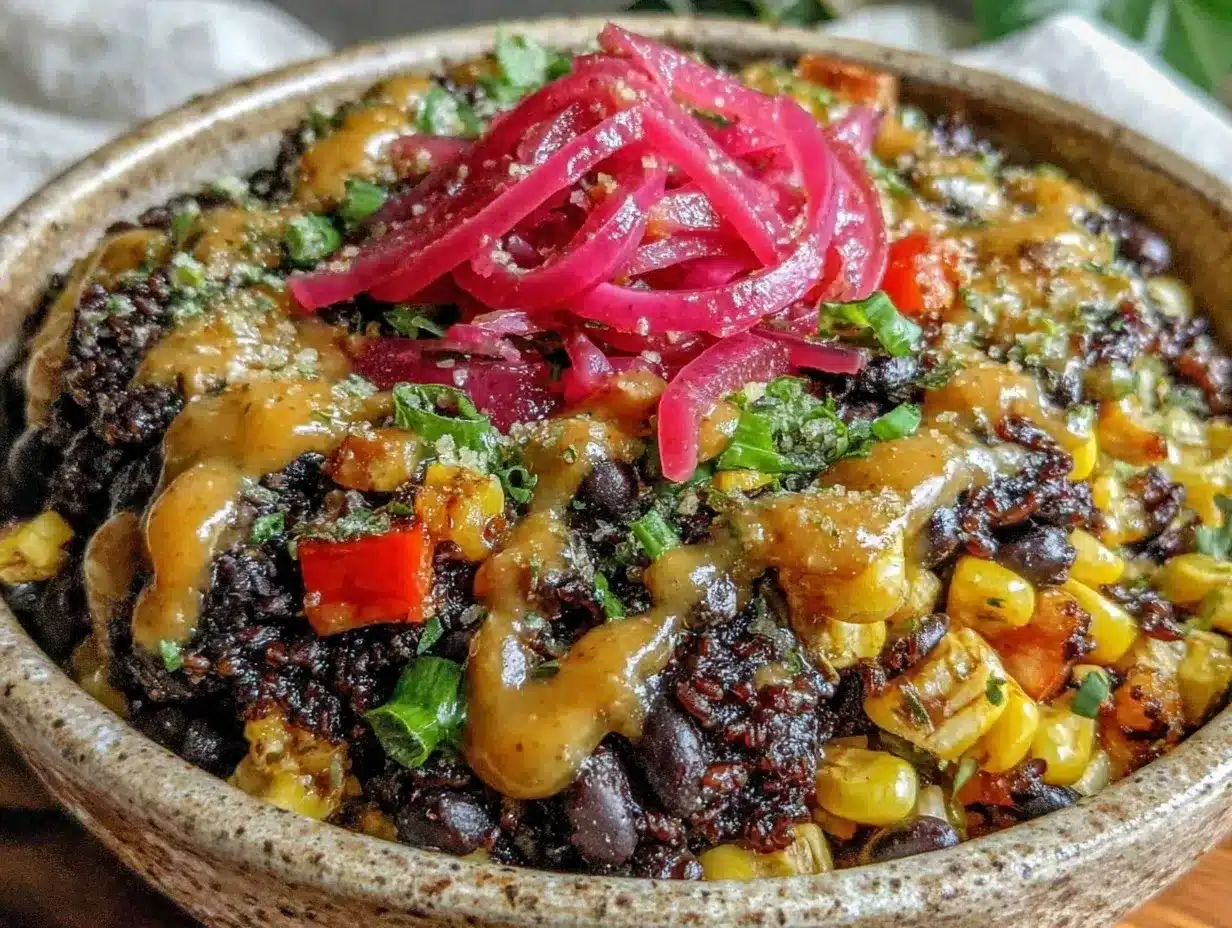 New Years Eve Snacks Dinner Bowl preparation steps