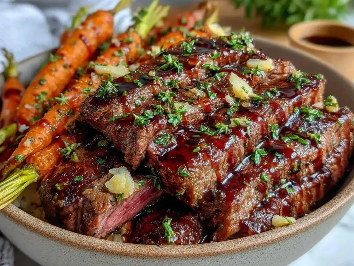 new years eve steak bowl preparation steps