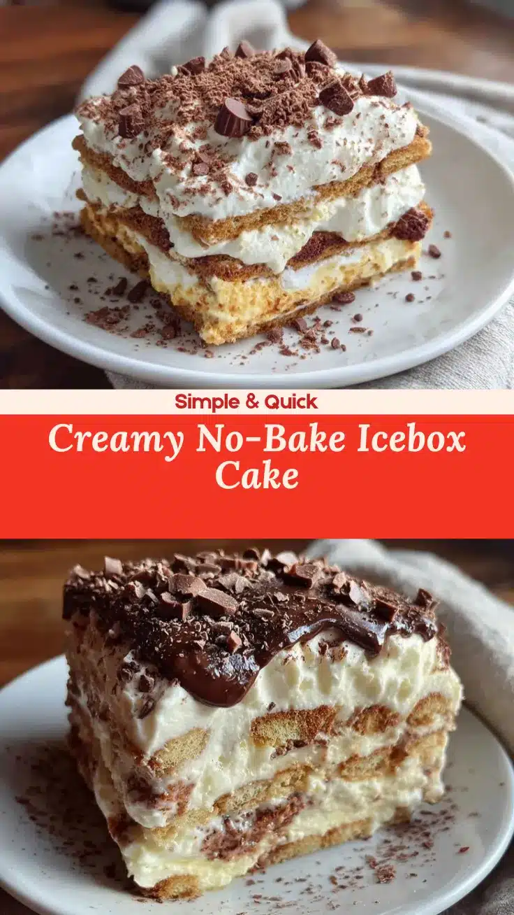 no-bake icebox cake recipe recipe