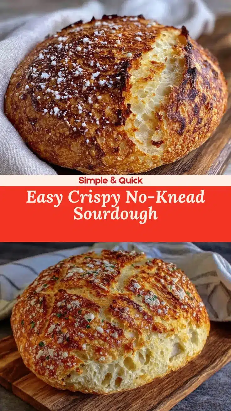 no-knead sourdough bread recipe recipe