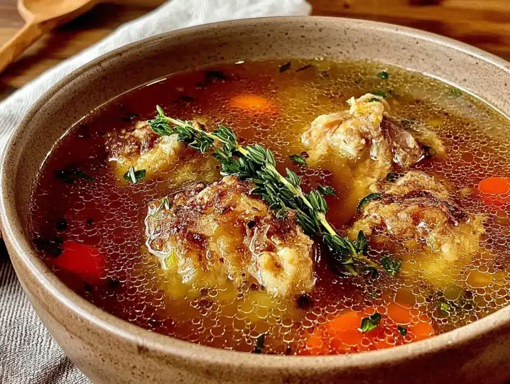 nourishing bone broth from scratch - featured image