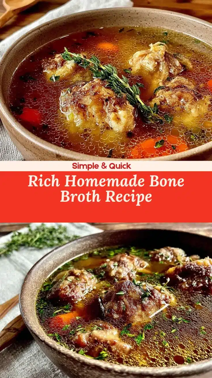 nourishing bone broth from scratch recipe