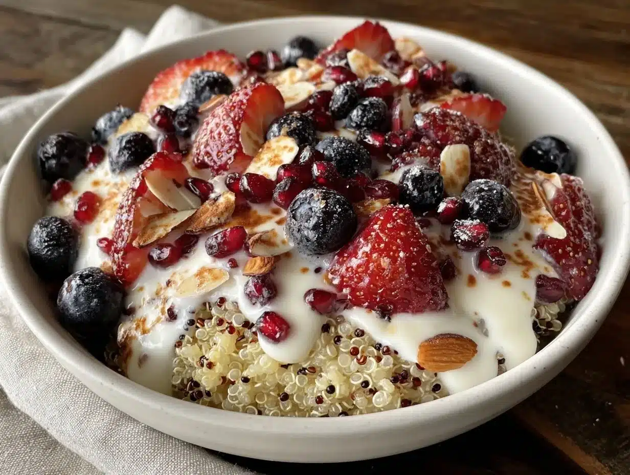 nourishing quinoa breakfast bowl preparation steps