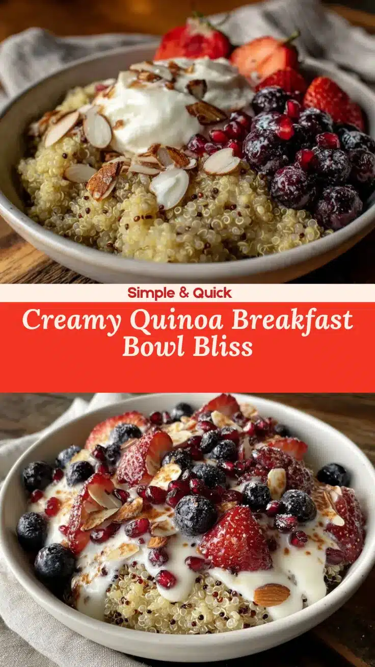 nourishing quinoa breakfast bowl recipe