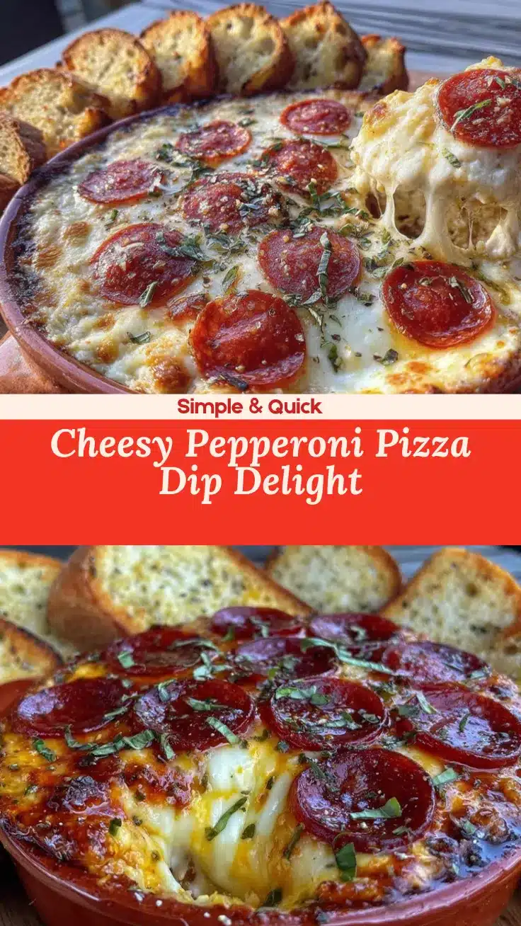 pepperoni pizza dip recipe