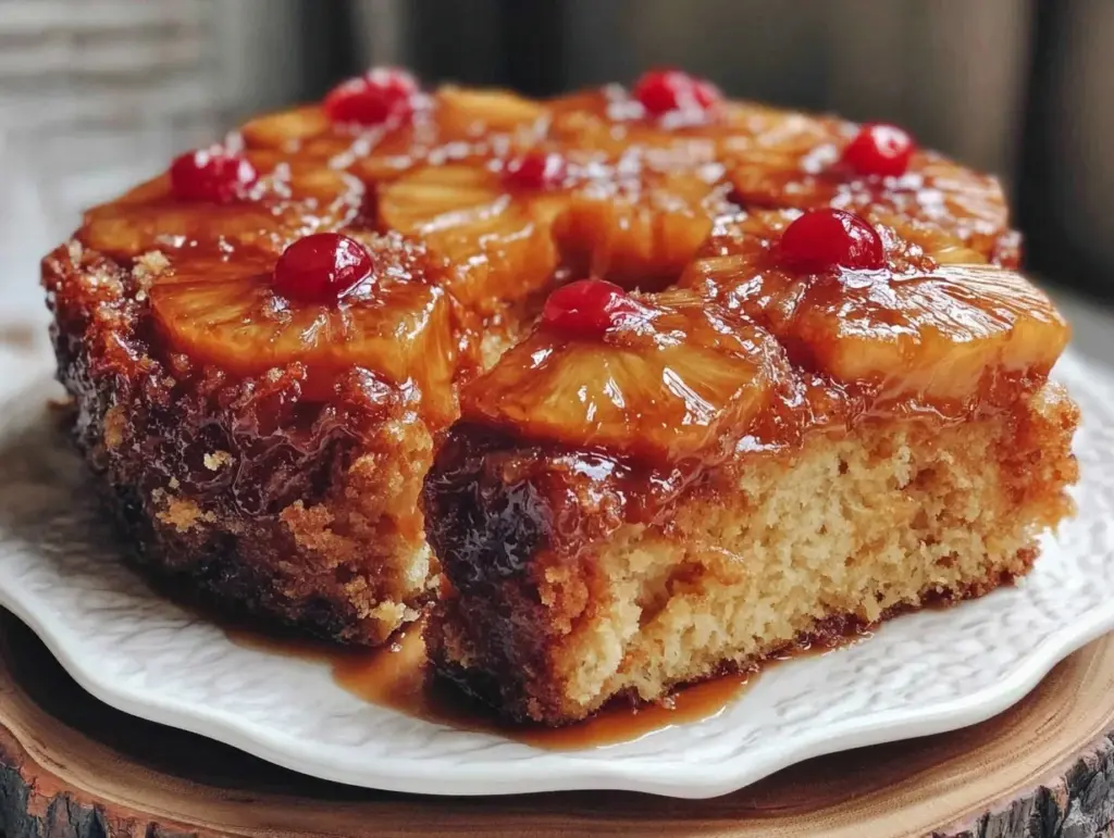 pineapple upside down cake - featured image