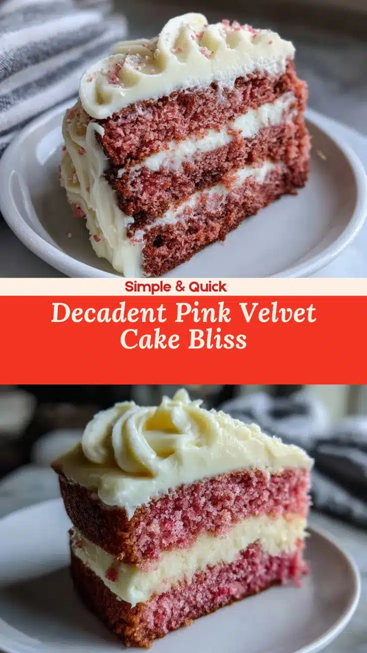 pink velvet cake recipe