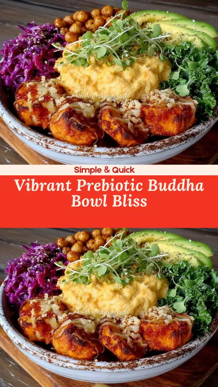 prebiotic-rich Buddha bowl recipe