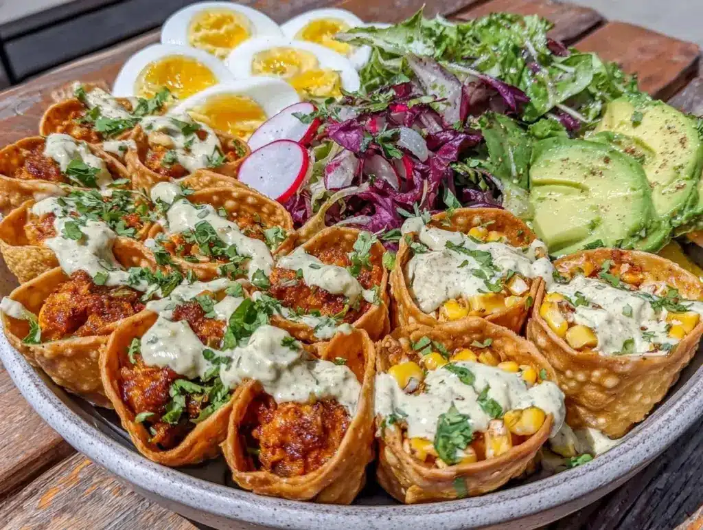 ranch taco charcuterie bowl - featured image