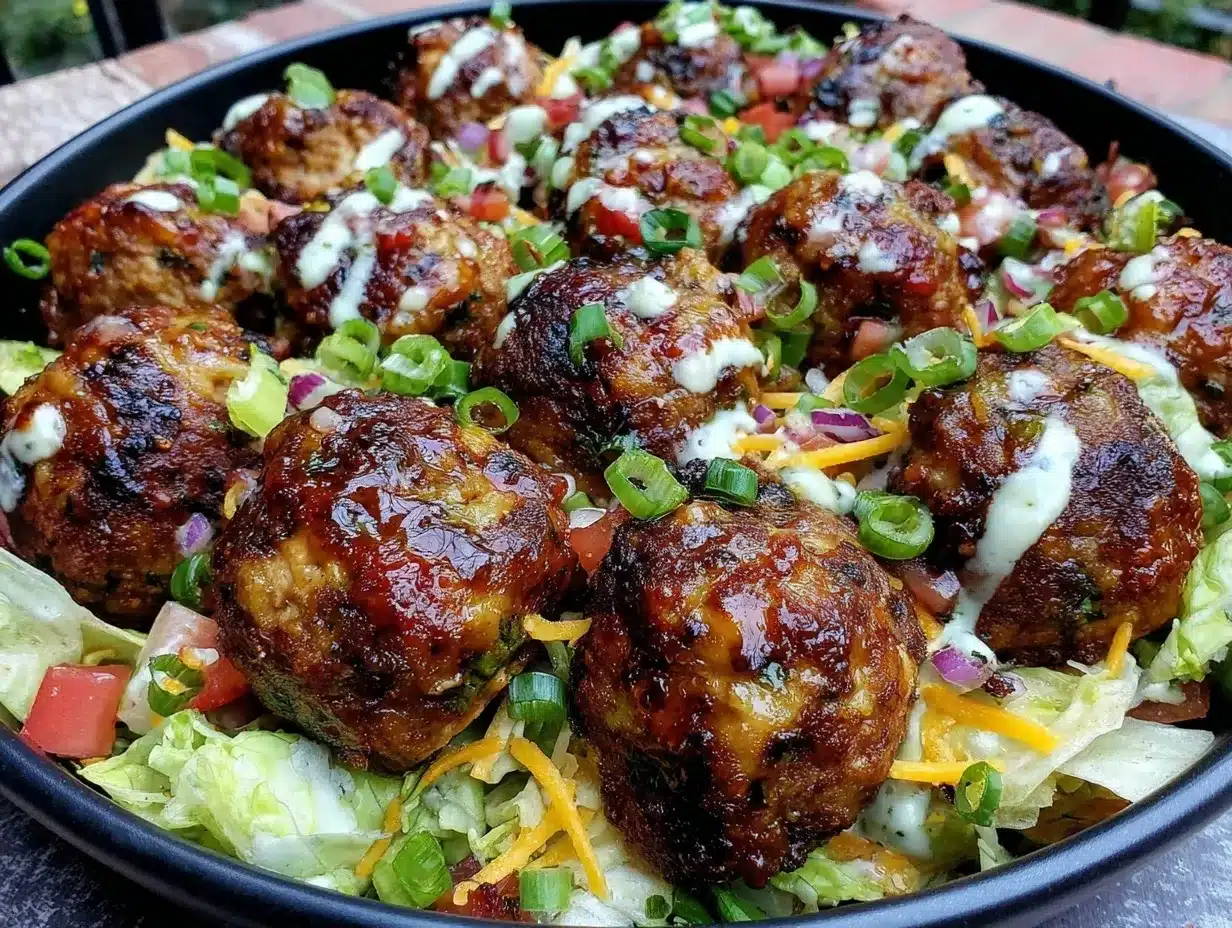 ranch taco party bowl preparation steps