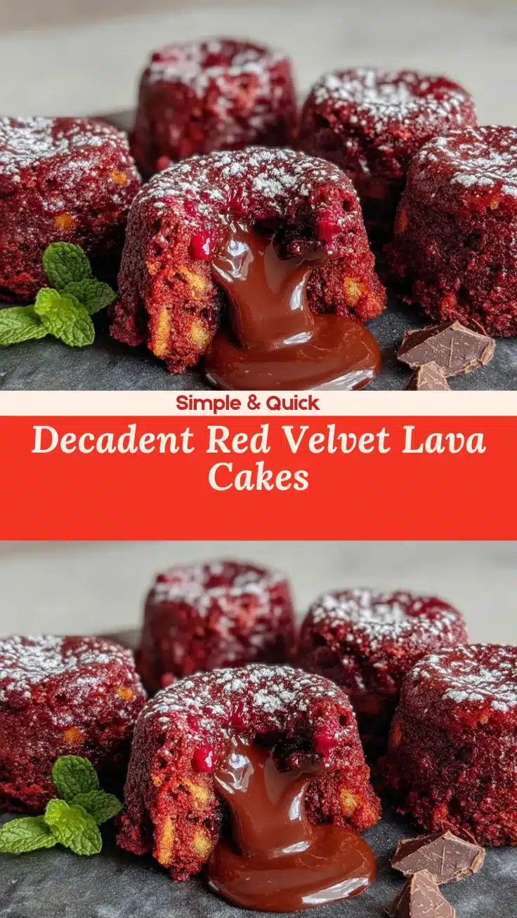 red velvet lava cakes recipe recipe