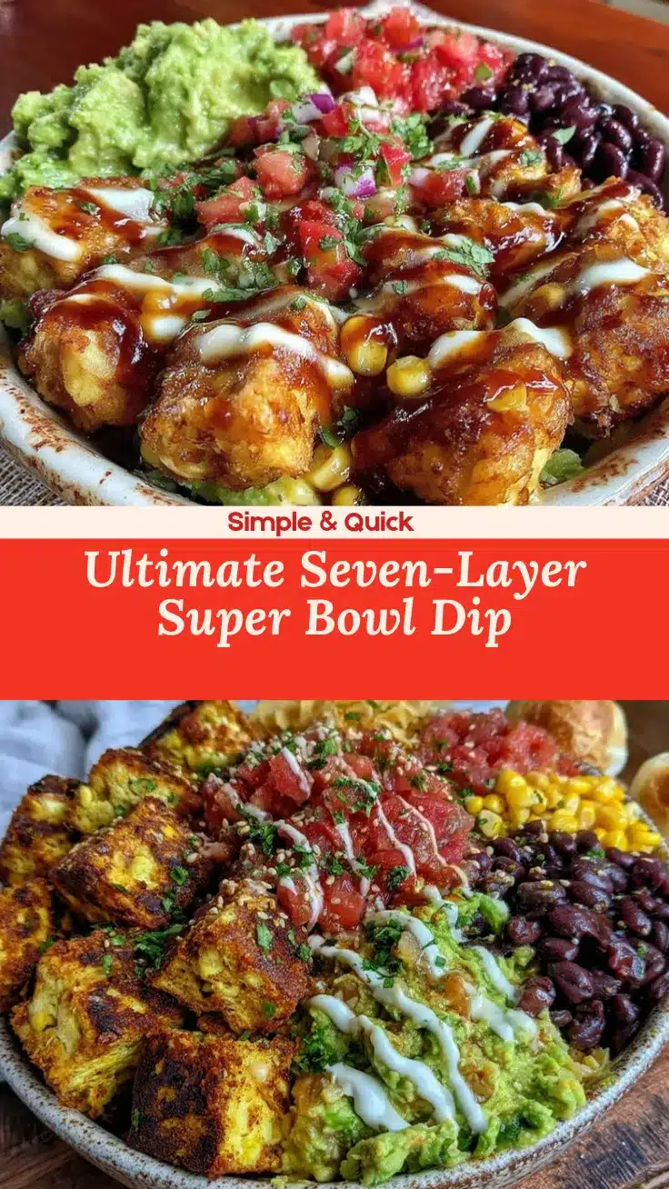 seven-layer party bowl dip recipe