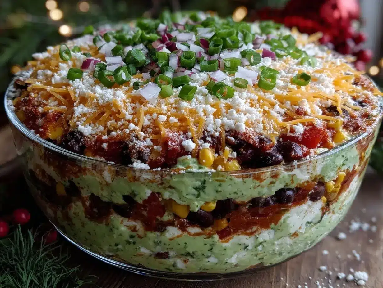 seven-layer party bowl preparation steps