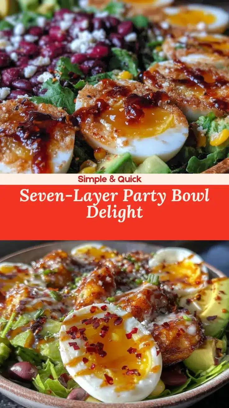 seven-layer party bowl recipe