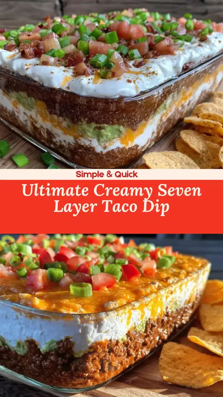seven layer taco dip recipe