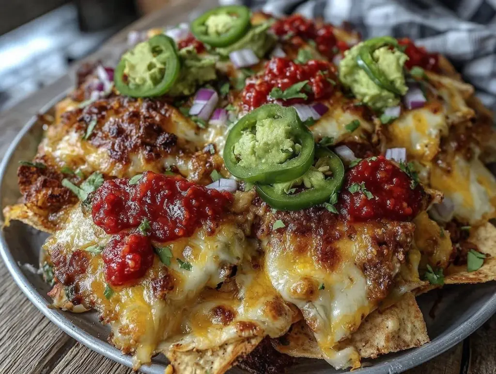 sheet pan nachos supreme - featured image