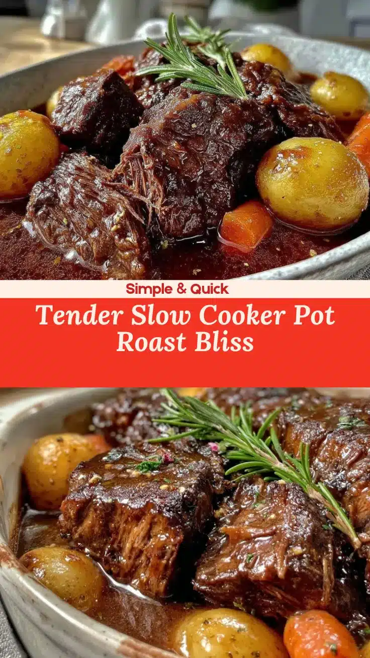 slow cooker pot roast with gravy recipe