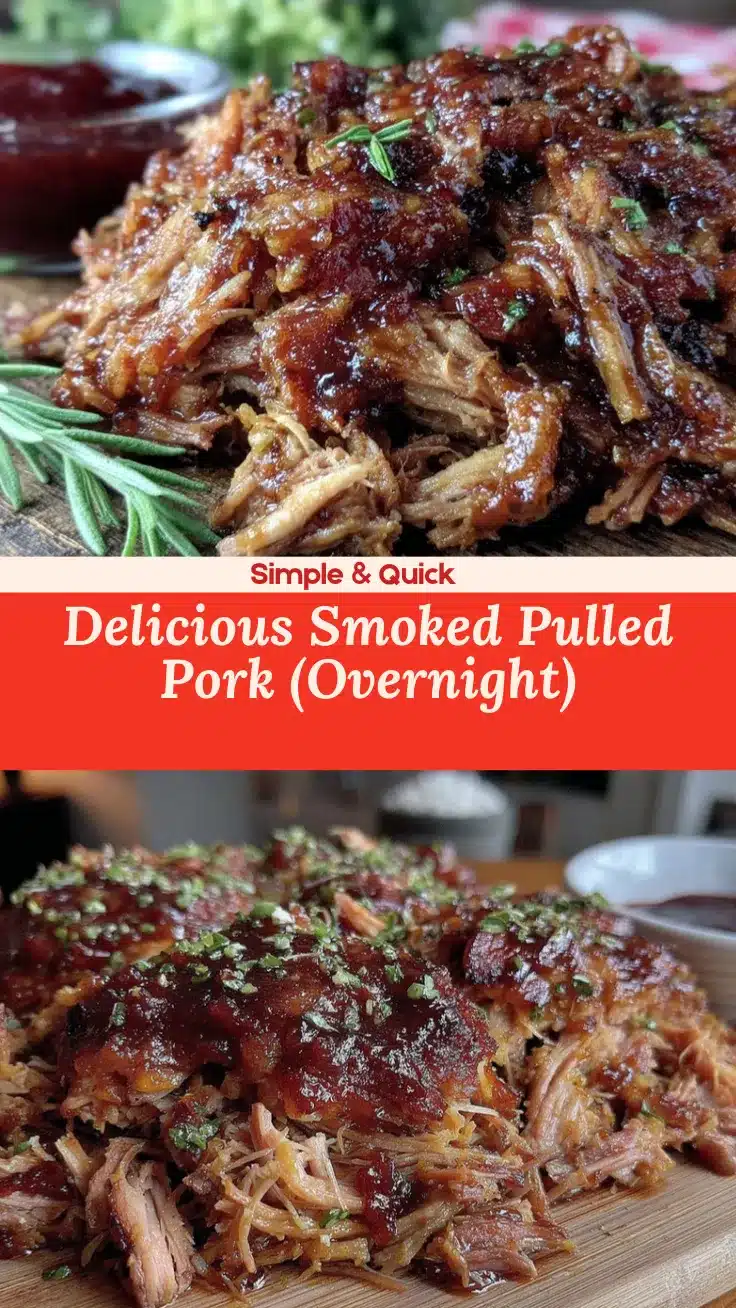 smoked pulled pork overnight recipe recipe